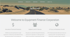 Desktop Screenshot of efc-finance.com